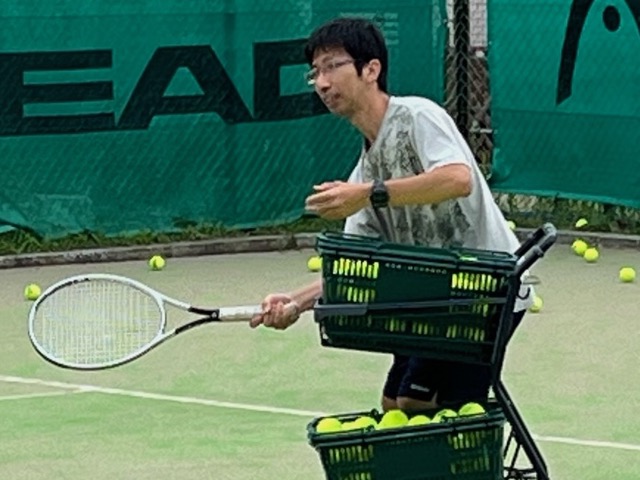 広橋コーチテニス画像2