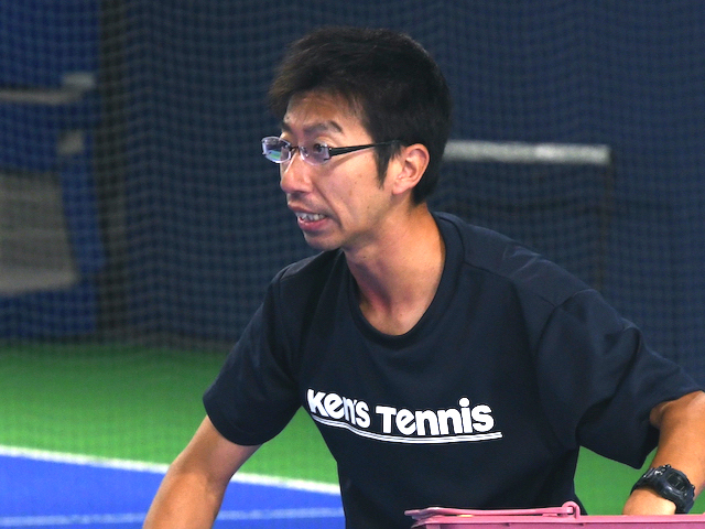 広橋賢コーチテニス画像３