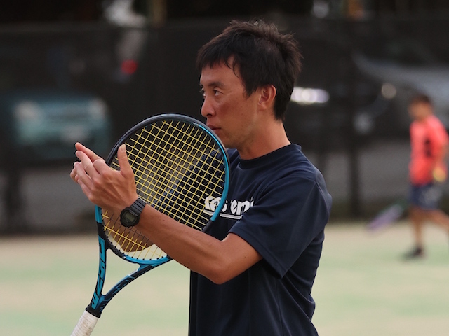 黒田直弘コーチテニス画像１