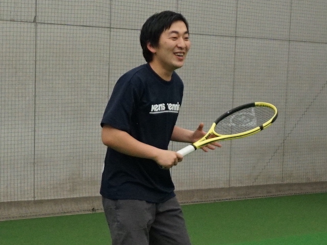 町田玄毅コーチテニス画像３