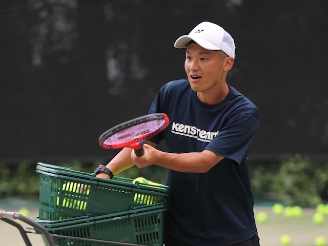 田中正則コーチテニス画像１